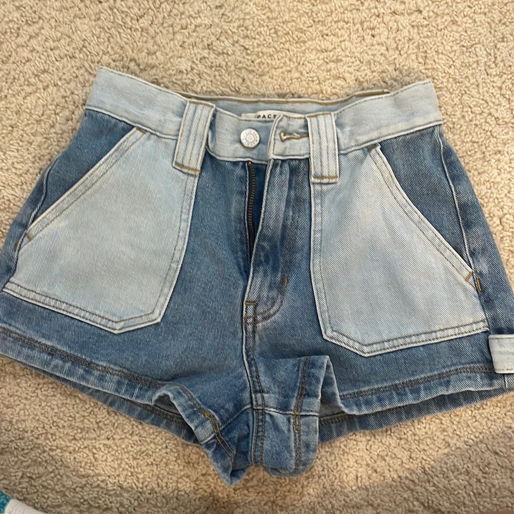 Pacsun size 23 Jean shorts barely worn, perfect condition